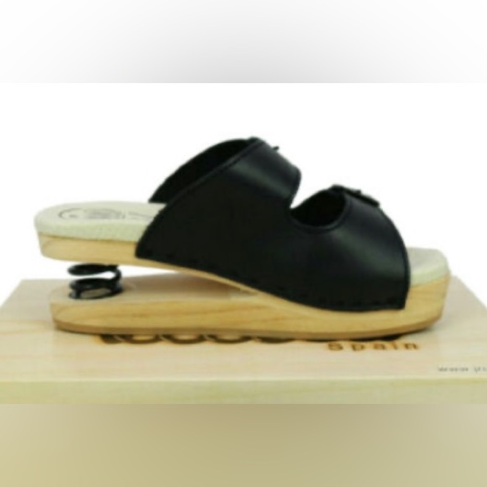 J. Rubio sandals black leather